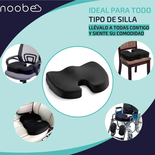ALMOHADA COJÍN LUMBAR VISCOELÁSTICO GEL