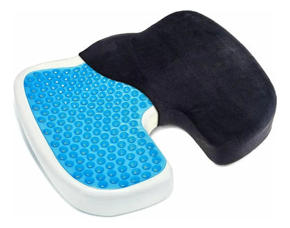 ALMOHADA COJÍN LUMBAR VISCOELÁSTICO GEL