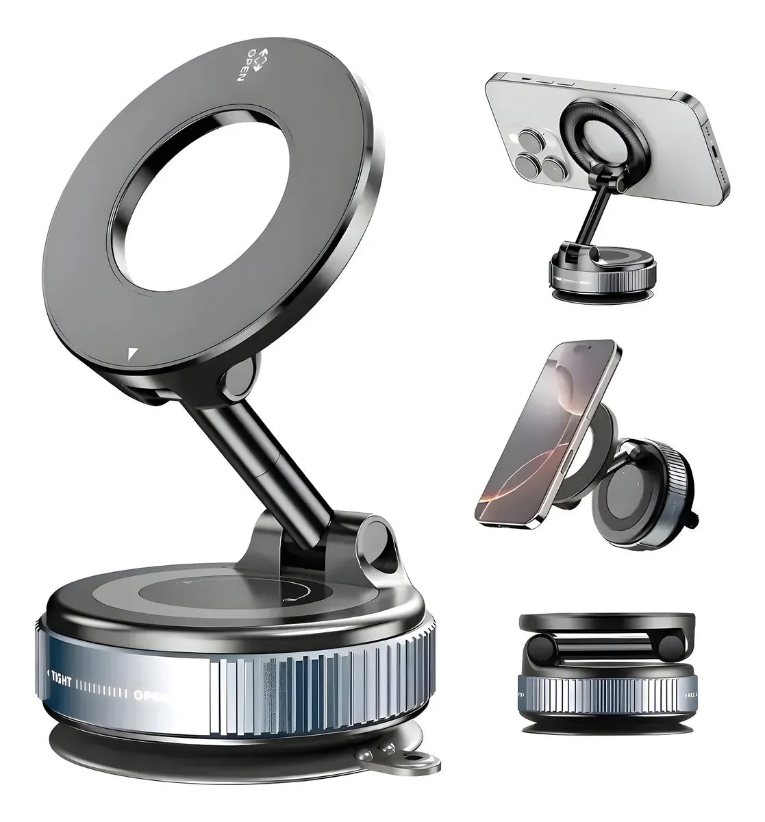 SOPORTE MAGNÉTICO 360° PARA CELULAR