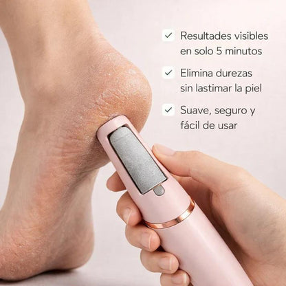 EXFOLIADOR PARA PIES SACA CALLOS ELÉCTRICO
