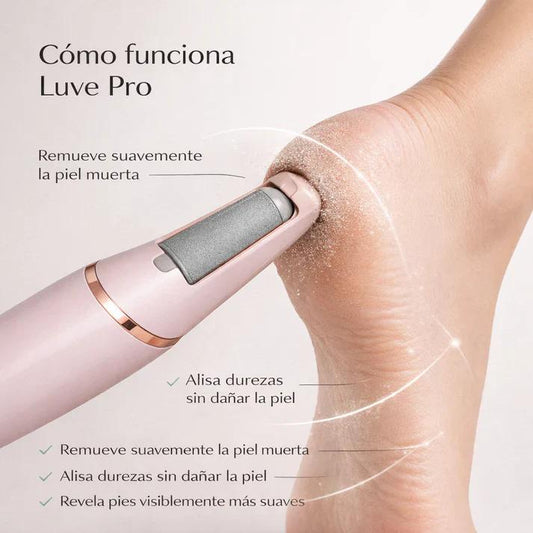 EXFOLIADOR PARA PIES SACA CALLOS ELÉCTRICO
